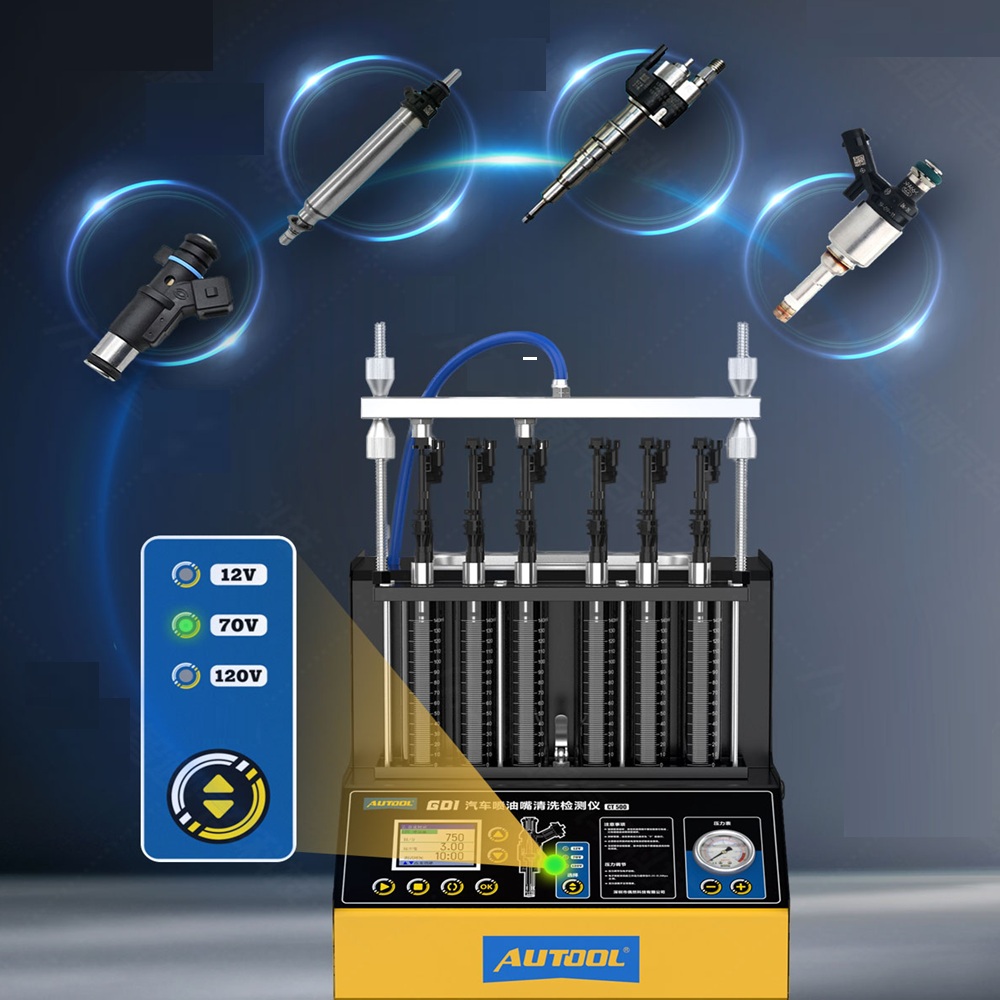 Fuel Injector Cleaner - AUTOOL CT500 GDI EFI FEI Machine