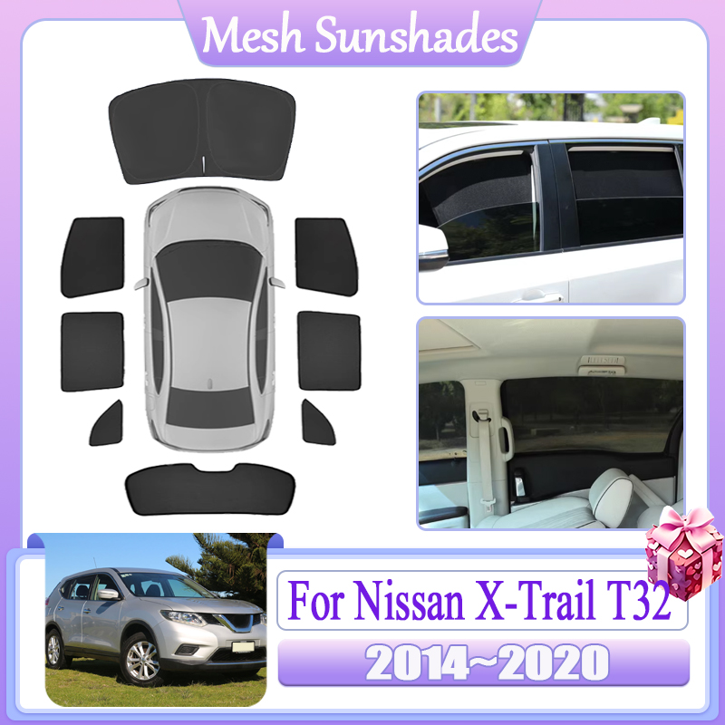 Car Accessories Xcent - Fenêtre pare-soleil magnétique pour Nissan x-trail
