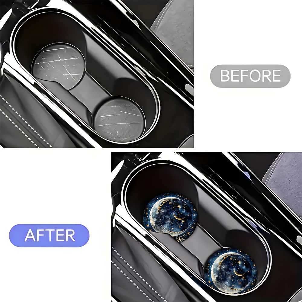 2 sous-verres pour voiture Sta - Car Accessories For Women avis et prix