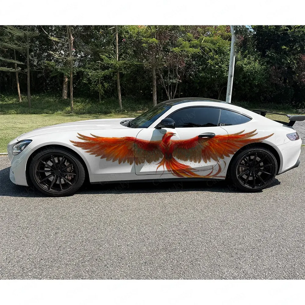 2 autocollants latéraux de voi - Car Accessories Phoenix avis et prix