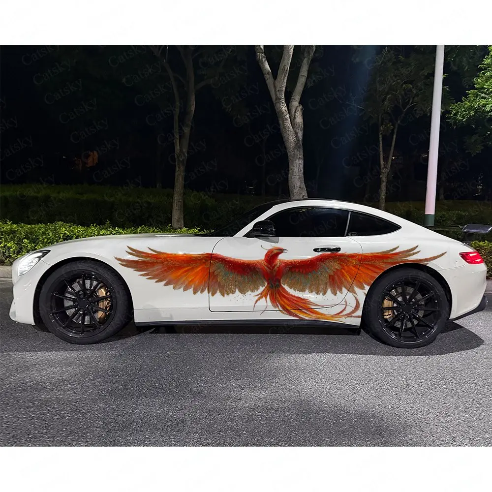 2 autocollants latéraux de voi - Car Accessories Phoenix avis et prix