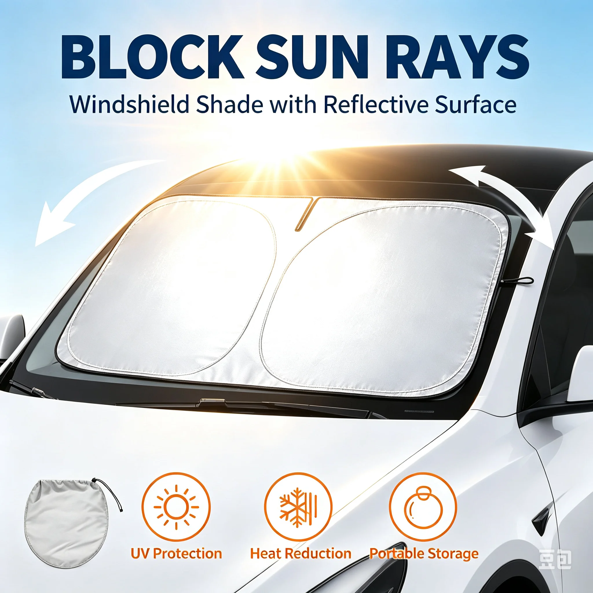 Pare-soleil de voiture, pare-b - Car Accessories Outside avis et prix