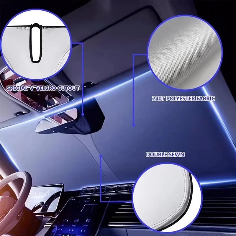 Pare-soleil de voiture, pare-b - Car Accessories Outside avis et prix