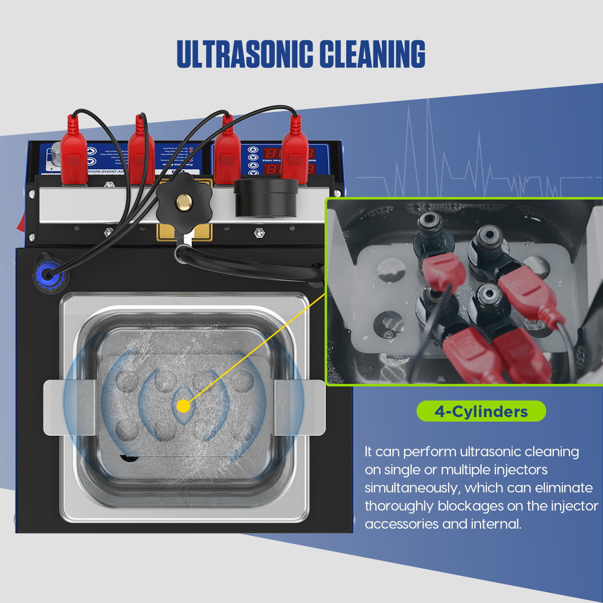 MR CARTOOL V308 Machine de net - Fuel Injector Cleaner avis et prix