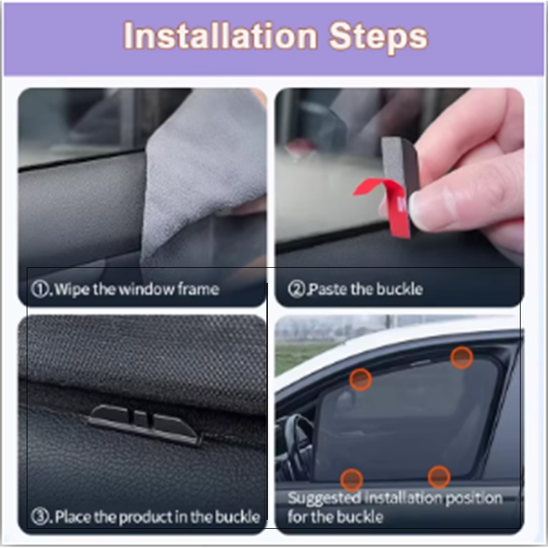Fenêtre pare-soleil magnétique - Car Accessories Xcent avis et prix