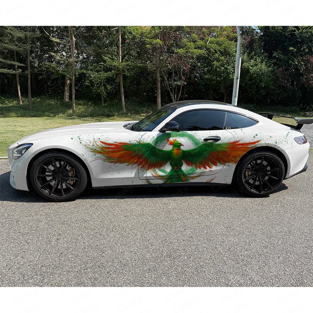 2 autocollants latéraux de voi - Car Accessories Phoenix avis et prix