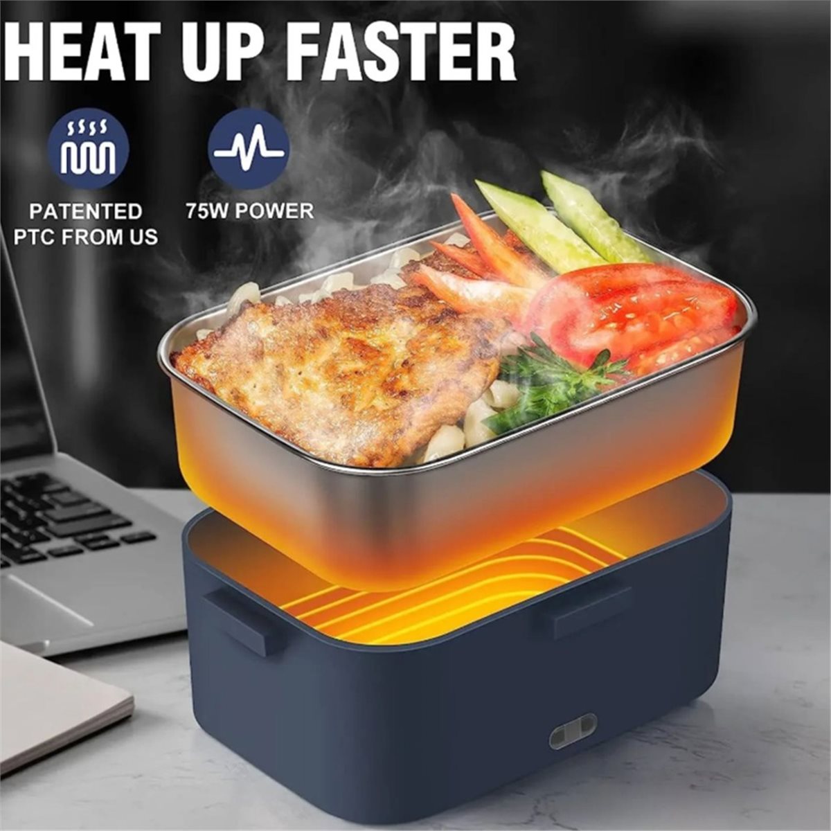 【TODAY-BUY】~@ Boîte à lunch él - Car Accessories To Buy avis et prix