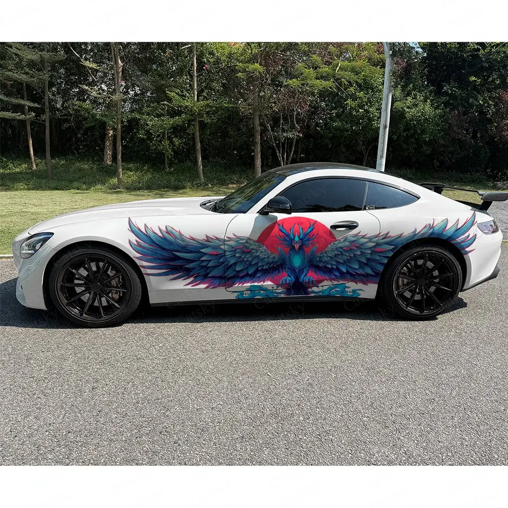 2 autocollants latéraux coloré - Car Accessories Phoenix avis et prix