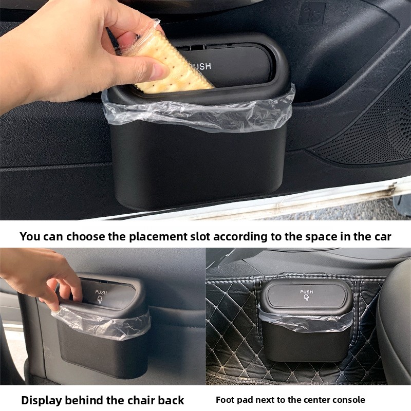 Poubelle de voiture avec couve - Car Accessories Xl6 avis et prix