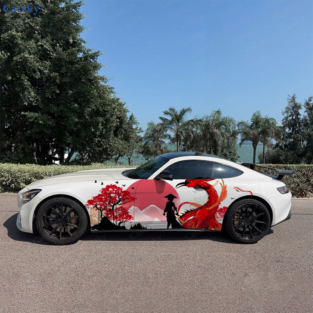 Autocollants latéraux Crimson  - Car Accessories Phoenix avis et prix