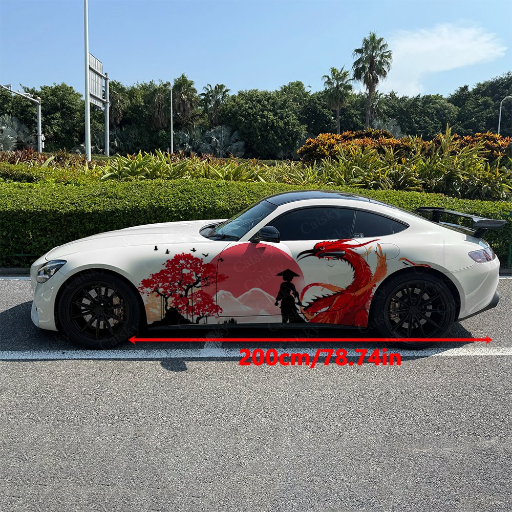 Autocollants latéraux Crimson  - Car Accessories Phoenix avis et prix