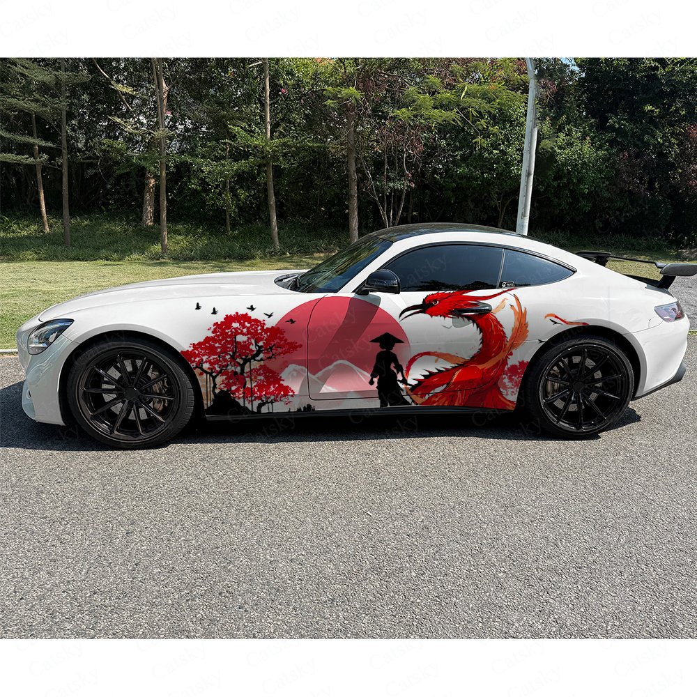 Autocollants latéraux Crimson  - Car Accessories Phoenix avis et prix