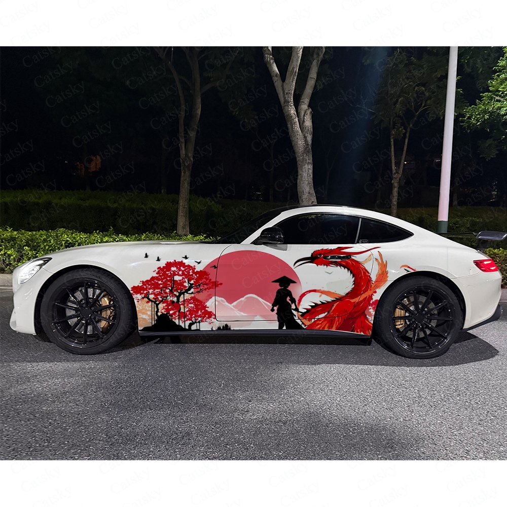 Autocollants latéraux Crimson  - Car Accessories Phoenix avis et prix