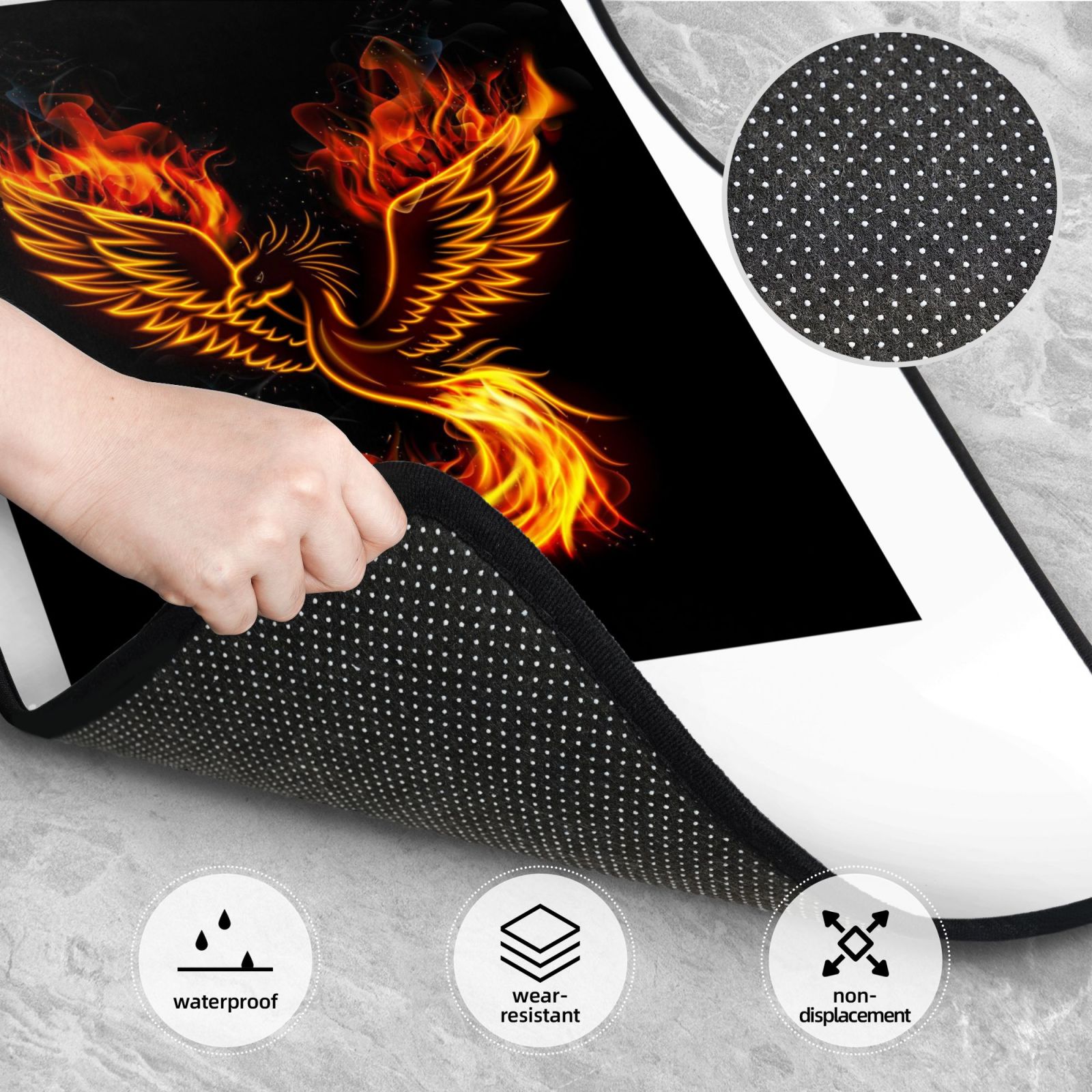 Tapis de sol de voiture imprim - Car Accessories Phoenix avis et prix
