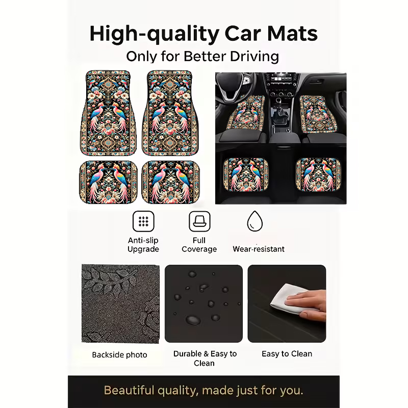 Tapis de sol de voiture vintag - Car Accessories Phoenix avis et prix