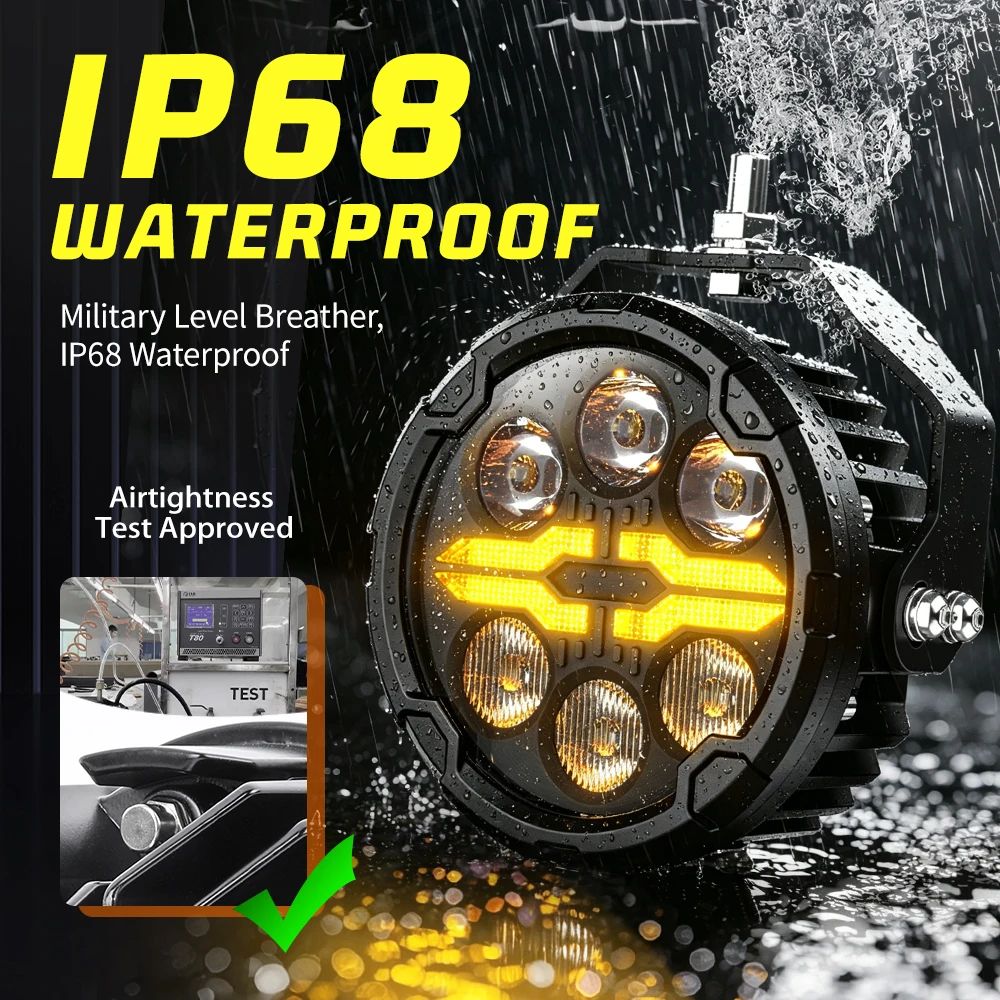 HAOLIDE Phare auxiliaire LED p - Car Accessories Xcent avis et prix