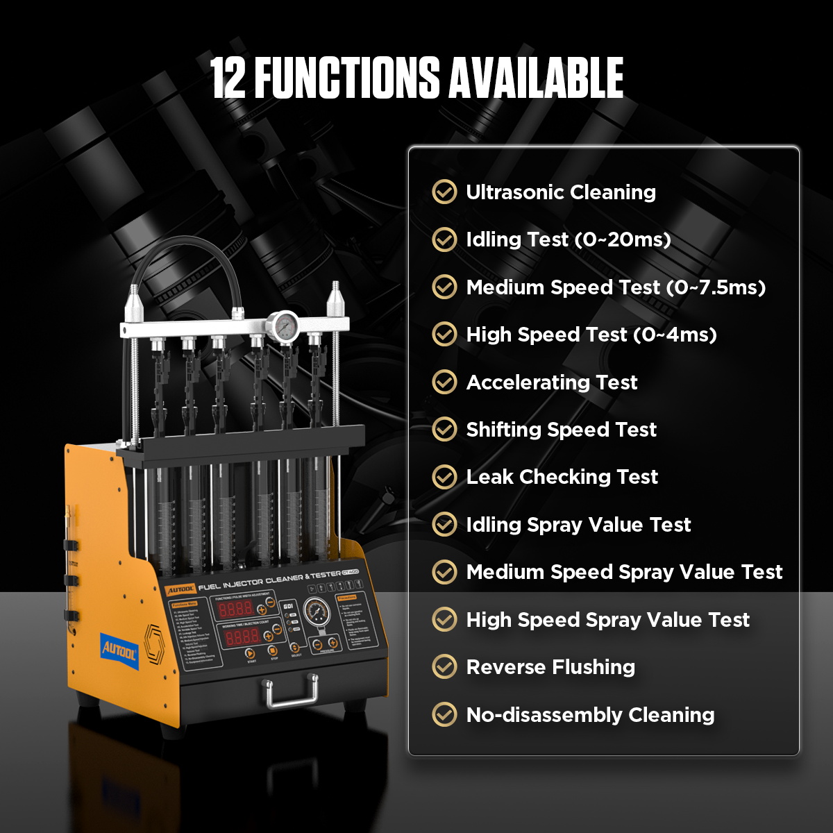 AUTOOL CT400 GDI EFI FEI Netto - Fuel Injector Cleaner avis et prix