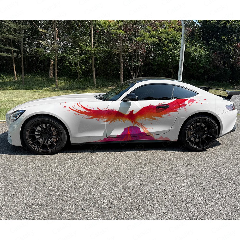 2 autocollants latéraux de voi - Car Accessories Phoenix avis et prix